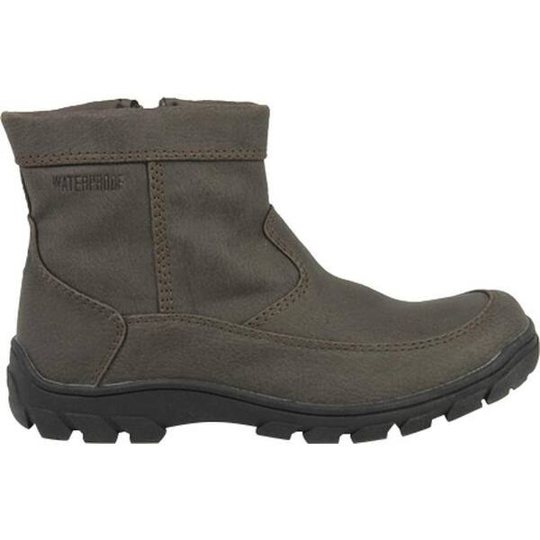 Shop Florsheim Boys Trektion Zip Boot Brown Manmade Waterproof