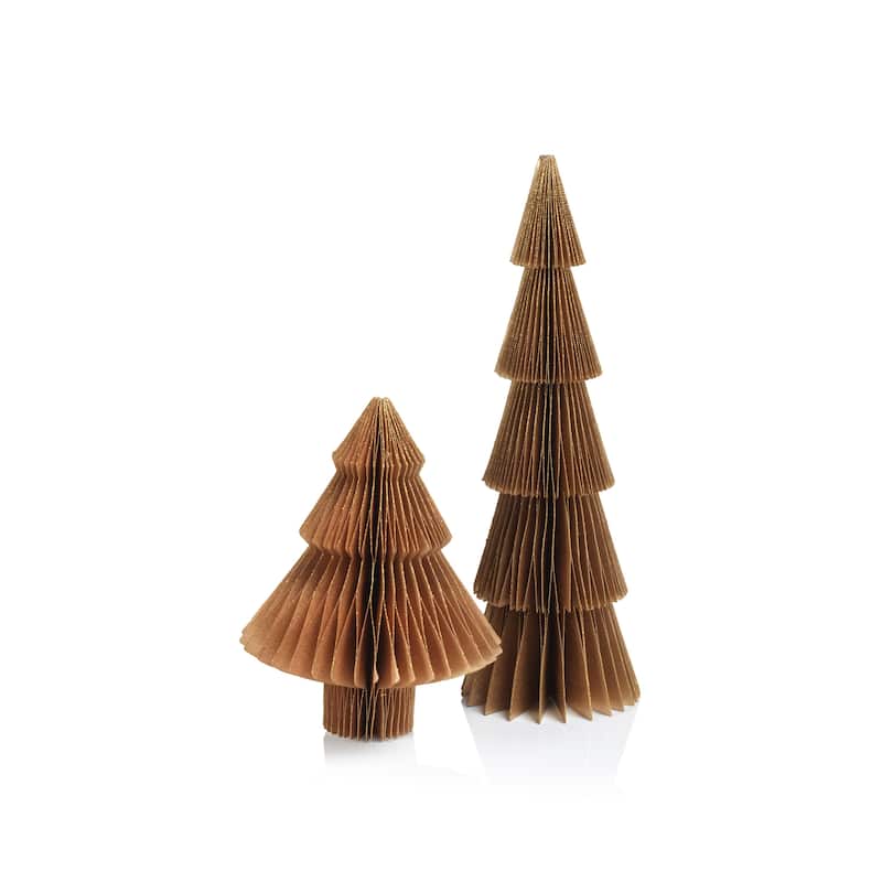 Miriam 8.5" Paper Decorative Tabletop Trees, Set of 6