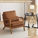preview thumbnail 79 of 78, Mid Century Modern Upholstered Accent Chair