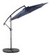 preview thumbnail 20 of 49, Best Choice Products 10ft Offset Hanging Market Patio Umbrella