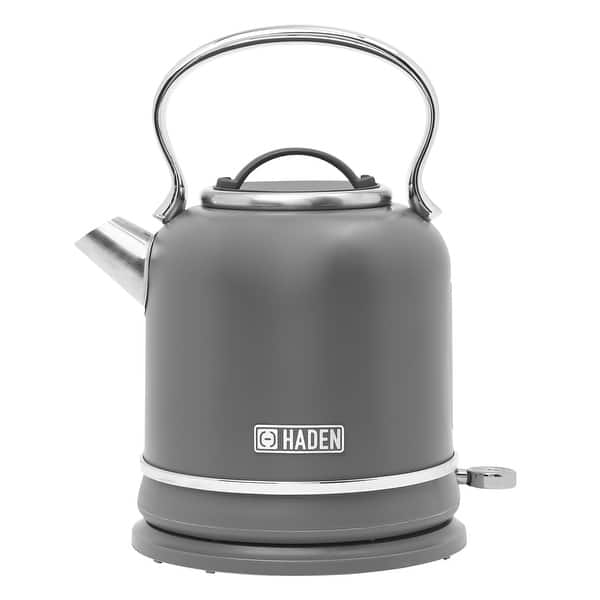 slide 2 of 14, HADEN Chelsea 1.7 Liter (7 Cup) Cordless Electric Kettle with Auto Shut-Off and Boil-Dry Protection