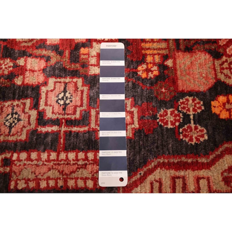 ECARPETGALLERY Hand-knotted Anadol Vintage Navy, Red Wool Rug - 4'5 x 6'11