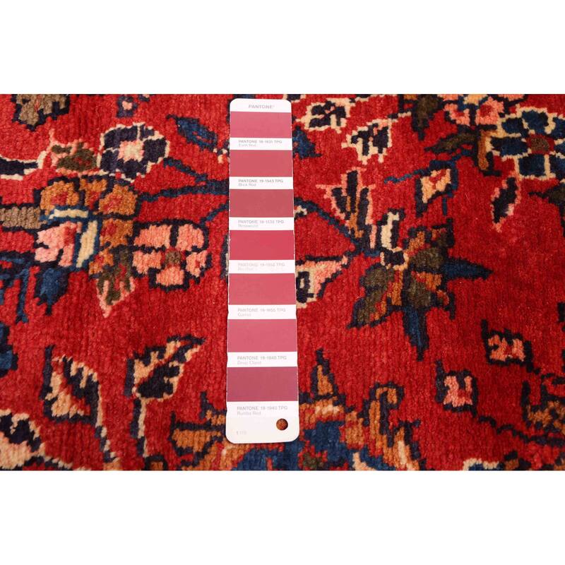 ECARPETGALLERY Hand-knotted Anadol Red Wool Rug - 2'9 x 10'11