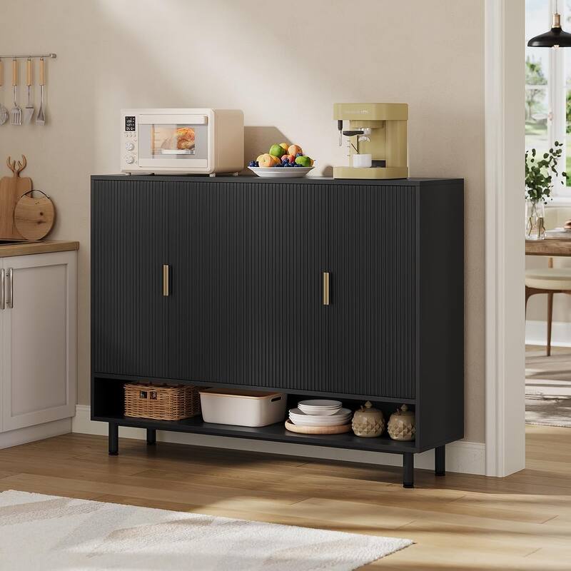 Shoe Storage Cabinet Shoe Organizer 3 Adjustable Shelves Metal Legs
