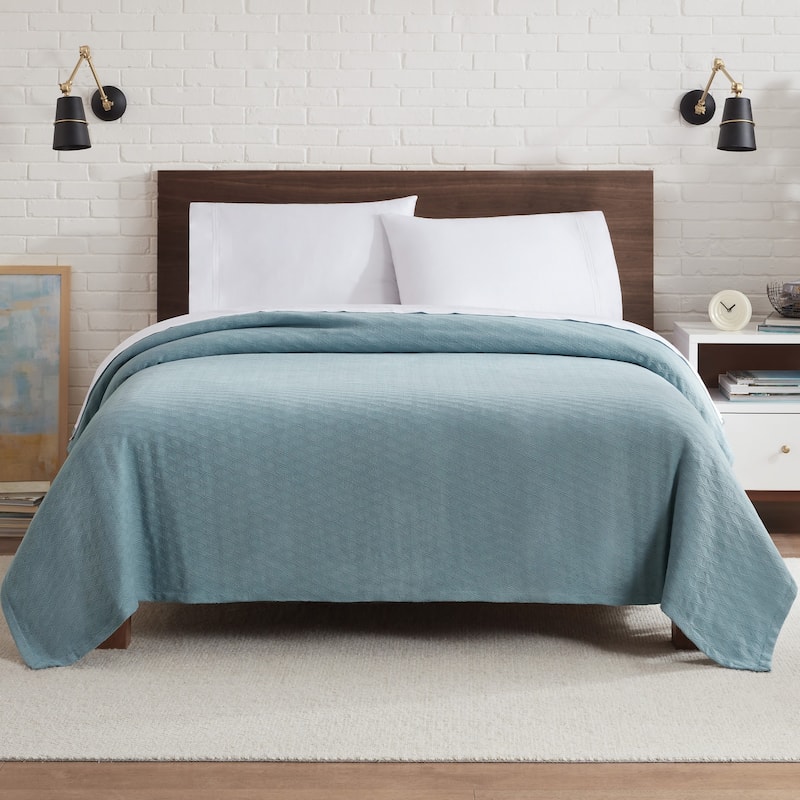 Aston & Arden Eucalyptus Tencel and Cotton Thermal Blanket