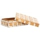 preview thumbnail 5 of 11, SAFAVIEH Home Aria Antique Ivory/Natural Brown Resin/Mango Wood Decorative Box Set of 2 - 9"W x 6"D x 4"H