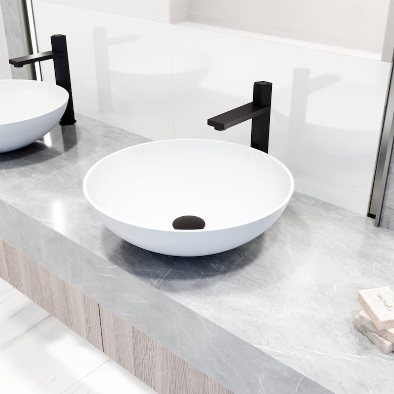 VIGO Nova 10" H Single Handle Single Hole Vessel Bathroom Faucet