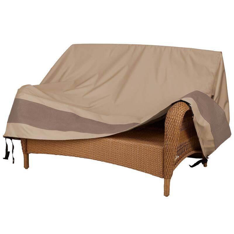 DUCKCOVERS Elegant Waterproof Outdoor Loveseat Cover