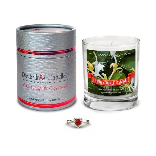 Honeysuckle Jasmine Jewelry Candle, Necklace