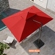 preview thumbnail 50 of 58, Pellebant 10 X 13 Feet Outdoor Cantilever Umbrella with Base