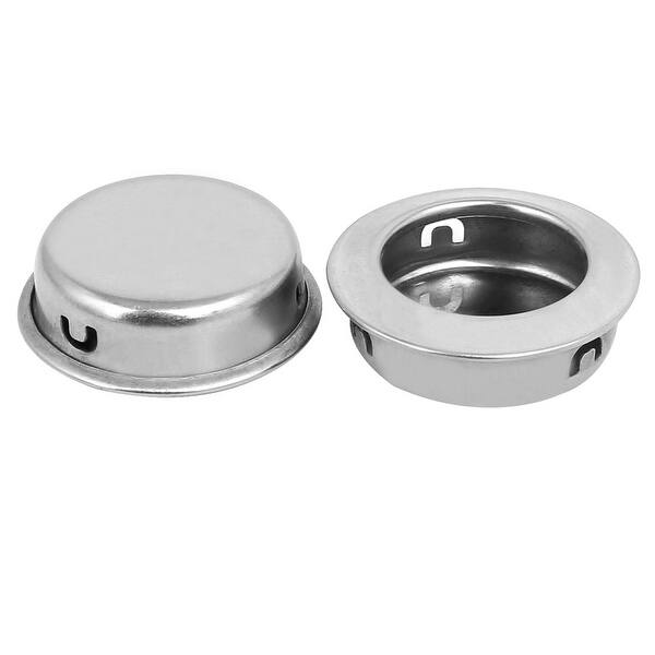 Shop Furniture Cabinet Metal Round Recessed Flush Pull Handles
