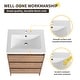 preview thumbnail 7 of 16, Beingnext 24''/36''/60'' Bathroom Vanity with Sink, Freestanding Bathroom Vanity with Soft Close Drawers