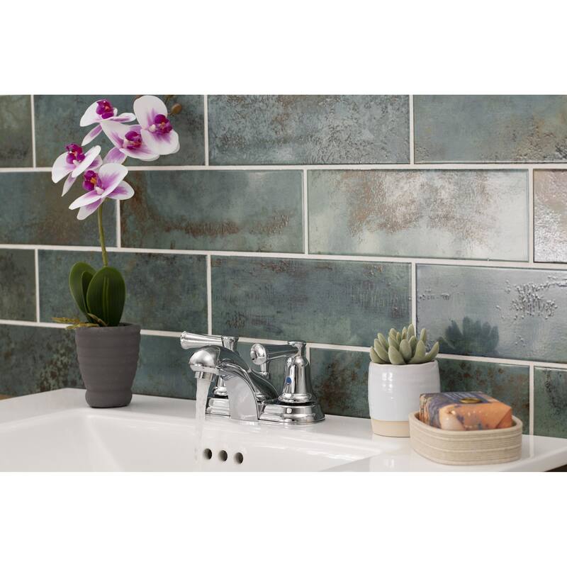 Ackland AKKFCB2HGR4206-410 FlowCurve 4" 1.2 GPM Centerset Dual Handle - Chrome