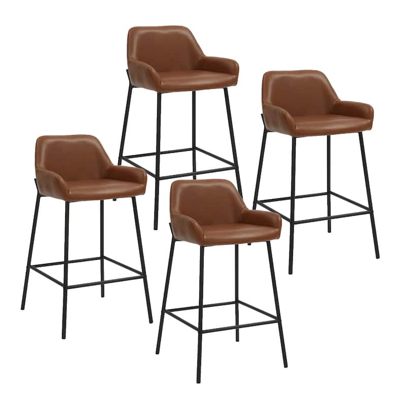 Contemporary 26" Counter Stool, Set of 4