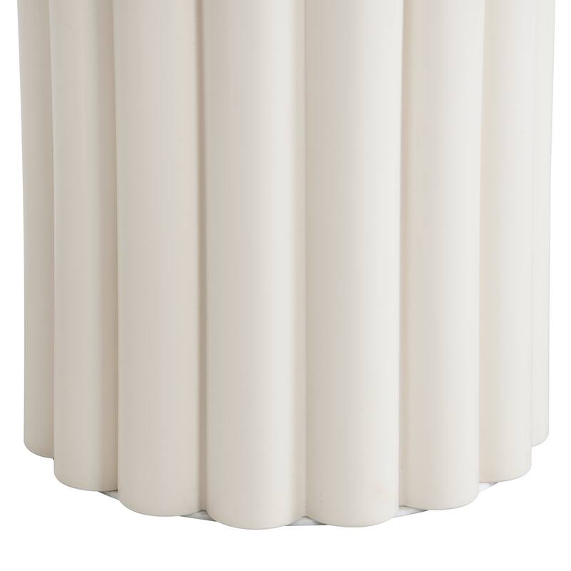 Coffee Table Set of 2 with Cylindrical Leg