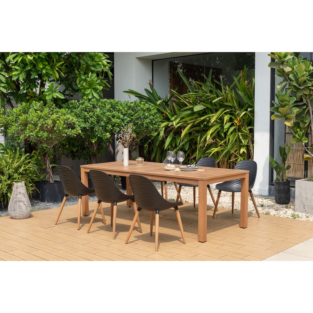 Amazonia Sunny FSC Certified Outdoor Patio Dining Set