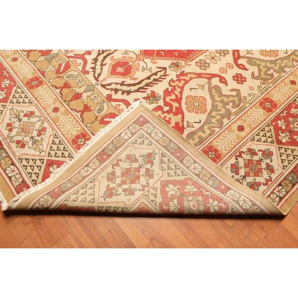 Shop Black Friday Deals On Hand Knotted Authentic Turkish Oushak Beige Rose Persian Oriental Area Rug Wool Traditional Oriental Area Rug 8x10 8 X 10 On Sale Overstock 25662649