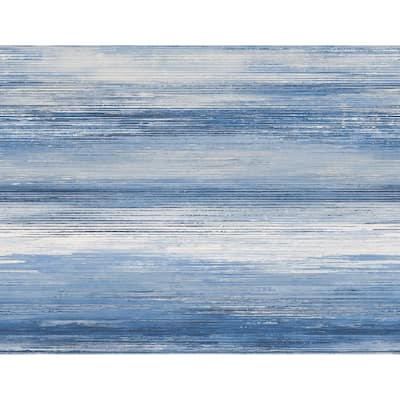 Seabrook Designs Sunset Stripes Unpasted Wallpaper