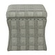 preview thumbnail 9 of 18, HomePop Cinch Storage Ottoman with NailHeads Trim