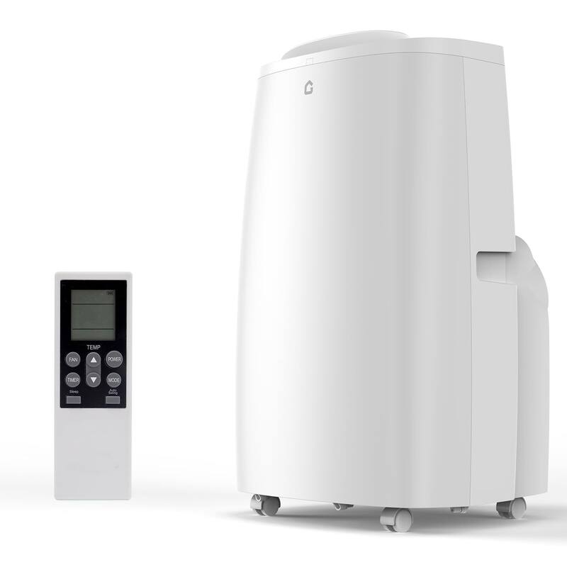 14,000 BTU Portable Air Conditioner, Cools/Fan/Dehumidifier, Cooling Room up to 750 sq.ft - White