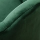 preview thumbnail 43 of 64, HULALA HOME Morden Scalloped Velvet Arm Chair with Tufted Back