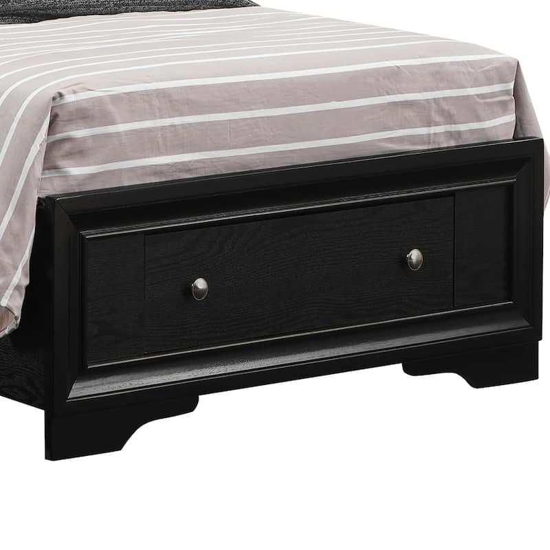 Madrid Wood Frame Panel Bed