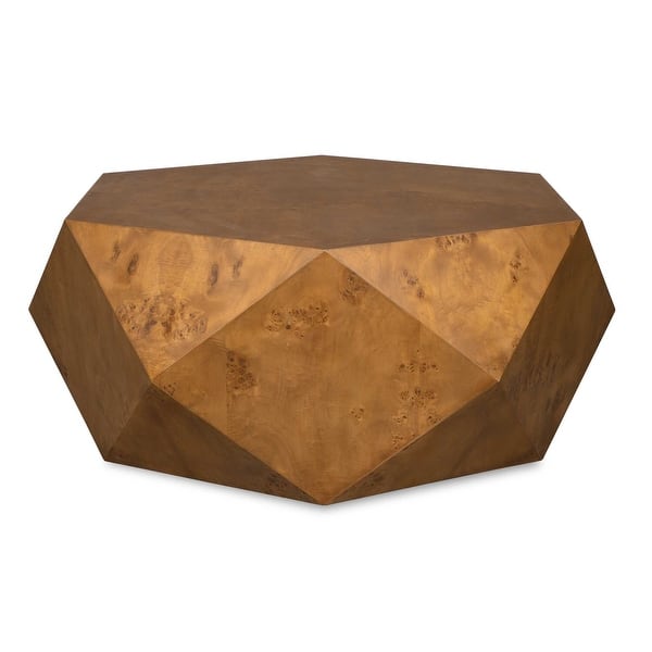slide 1 of 1, Uttermost Hughes Geometric Coffee Table