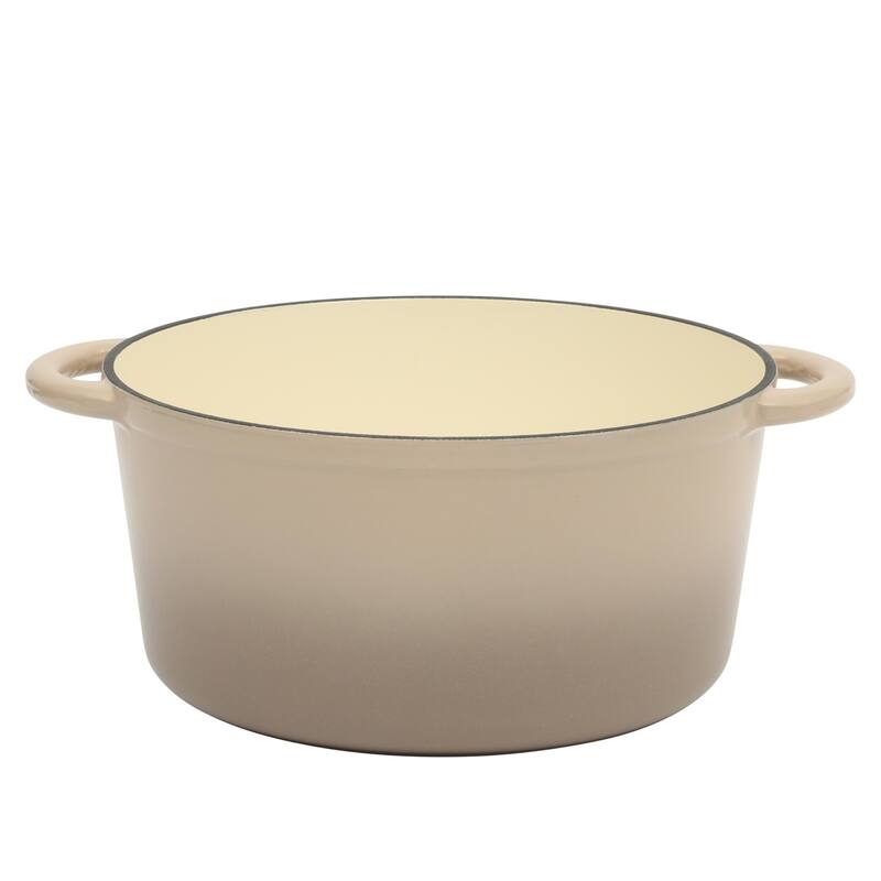Gibson Home Enameled Cast Iron Dutch Oven Pot with Lid