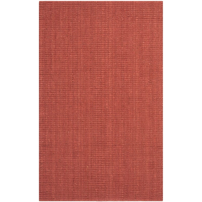 SAFAVIEH Jerneja Handmade Solid Chunky Jute Area Rug