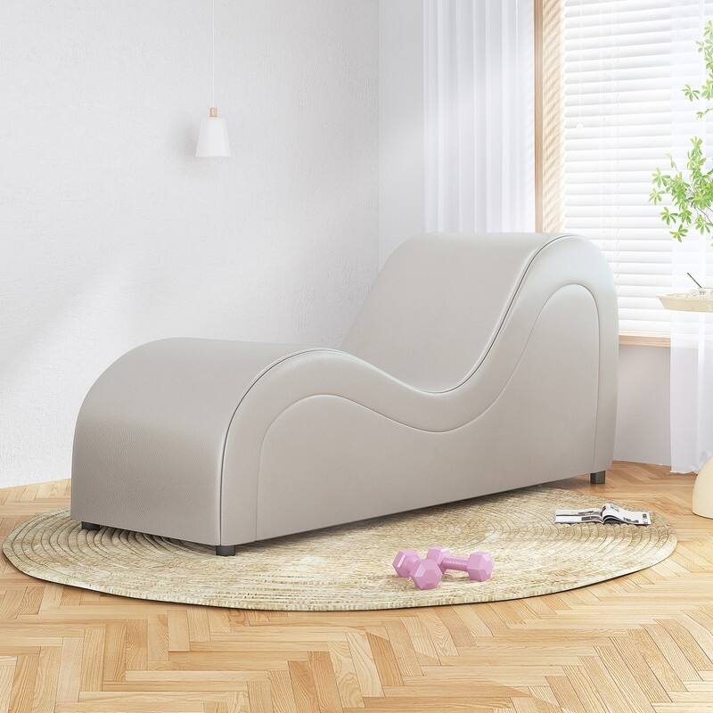 Mixoy Modern PU Leather Yoga Chair Indoor