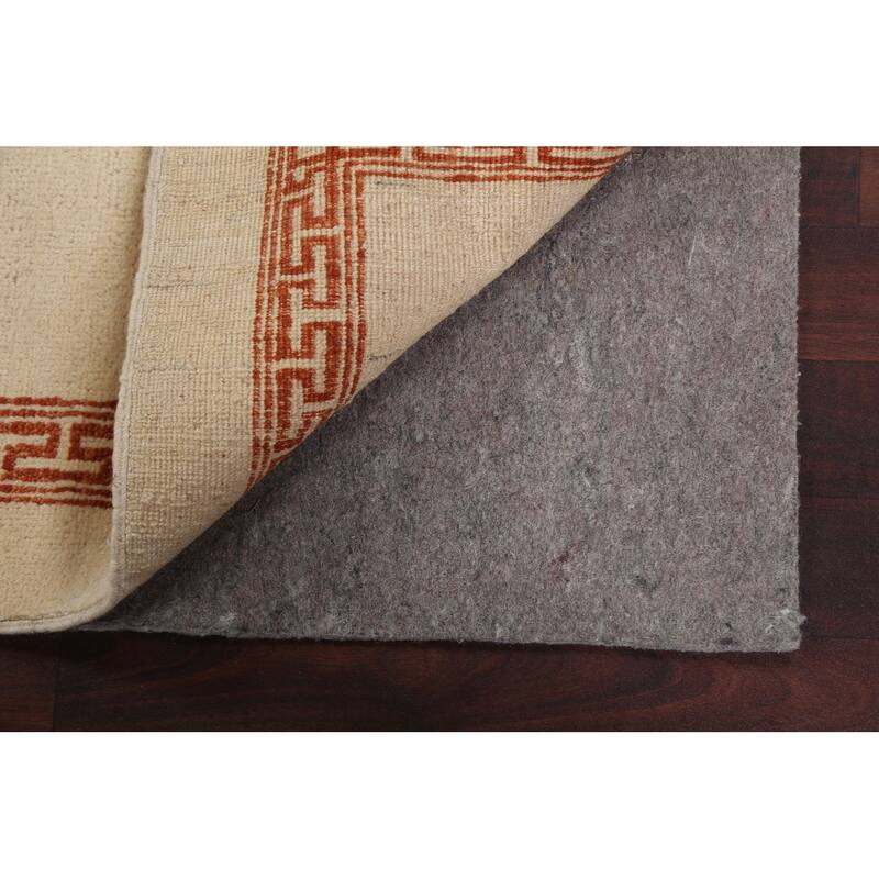 Geometric Bordered Gabbeh Kashkoli Oriental Area Rug Wool Hand-knotted - 3'0" x 5'5"