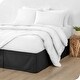 preview thumbnail 15 of 38, Bare Home Pleated Bed Skirt - 15-Inch Tailored Drop Easy Fit