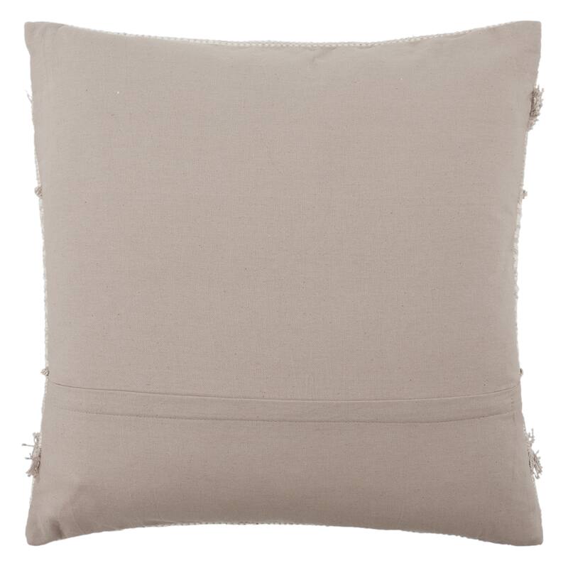 Imena Light Gray/ Ivory Geometric Pillow
