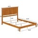 preview thumbnail 39 of 66, Nantucket Twin XL Foundation Bed in Light Toffee