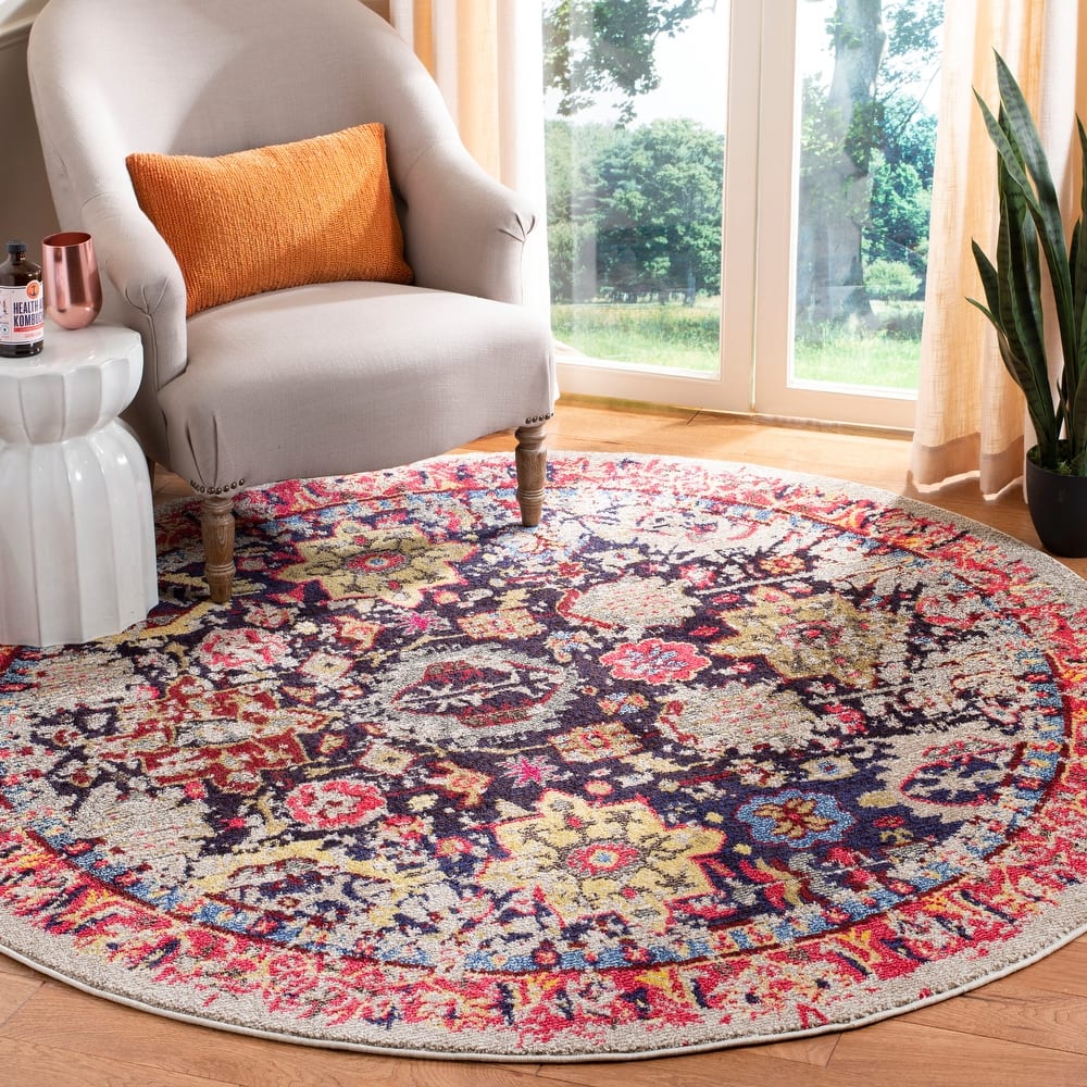 SAFAVIEH Monaco Nevzeta Distressed Boho Rug