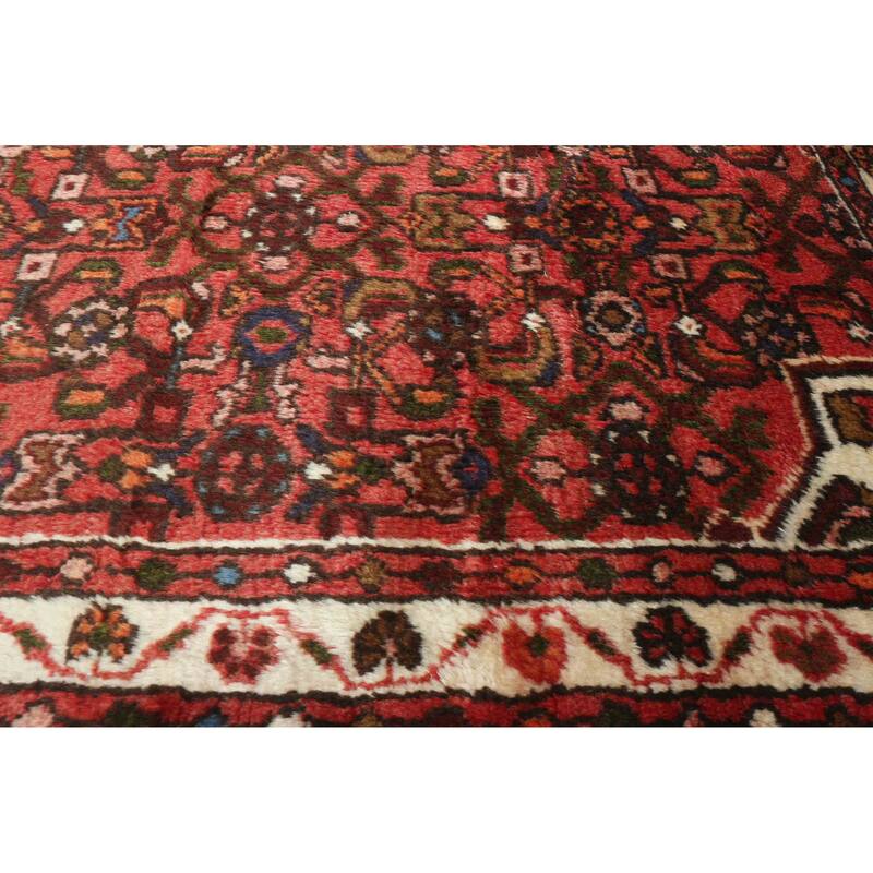 ECARPETGALLERY Hand-knotted Andelz Red Wool Rug - 2'10 x 11'1