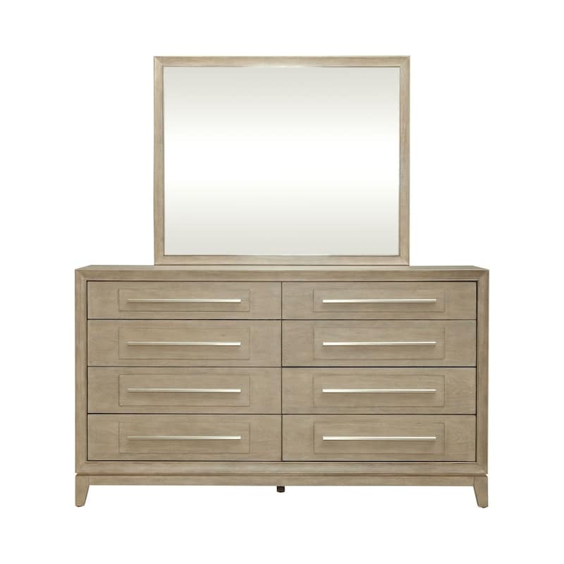 Liberty Furniture Brentwood Dresser, Mirror, or Chest in Sandstone Brown