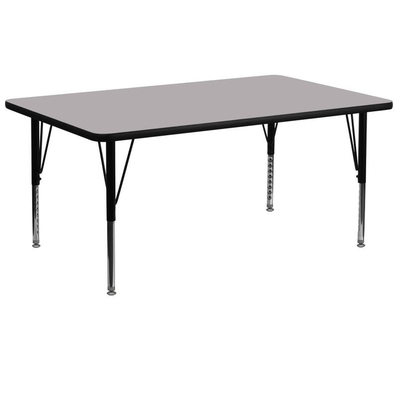 Rectangular HP Laminate Activity Table - Adjustable Legs