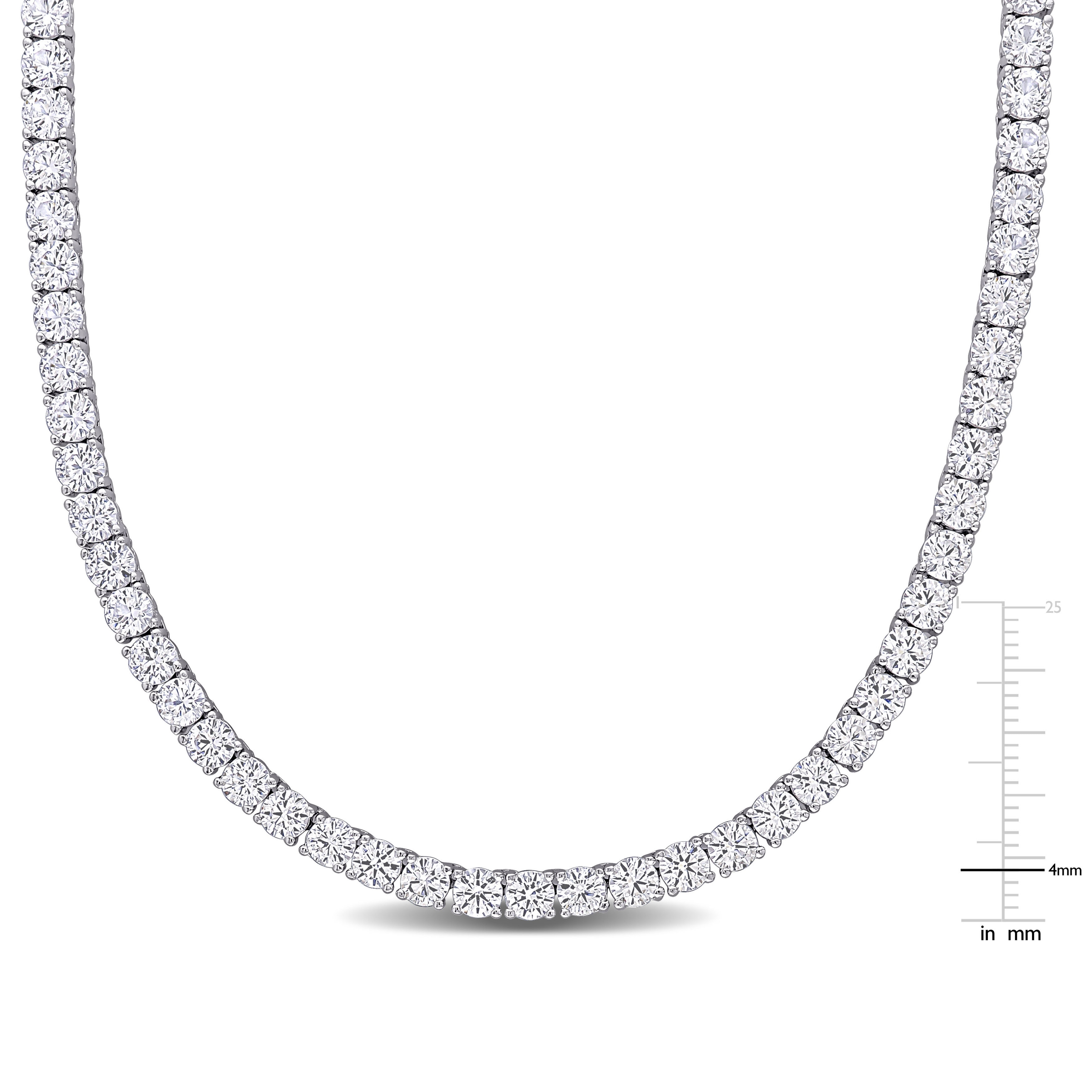 アクセサリー THE M JEWELERS THE TENNIS NECKLACE 4.0 MM Tennis Chain | Lab Diamond