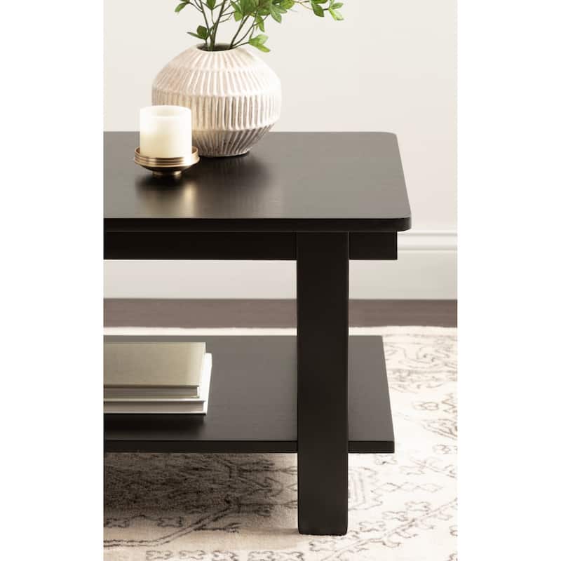 Kate and Laurel Foxford Rectangle Coffee Table