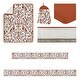 preview thumbnail 2 of 4, Sweet Jojo Designs 6p Crib Bedding+BreathableBaby Breathable Mesh Liner Ivory Orange Boho Vintage Floral Girl Bohemian Farmhouse