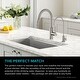 preview thumbnail 152 of 167, Kraus 2-Function 1-Handle 1-Hole Pulldown Sprayer Brass Kitchen Faucet