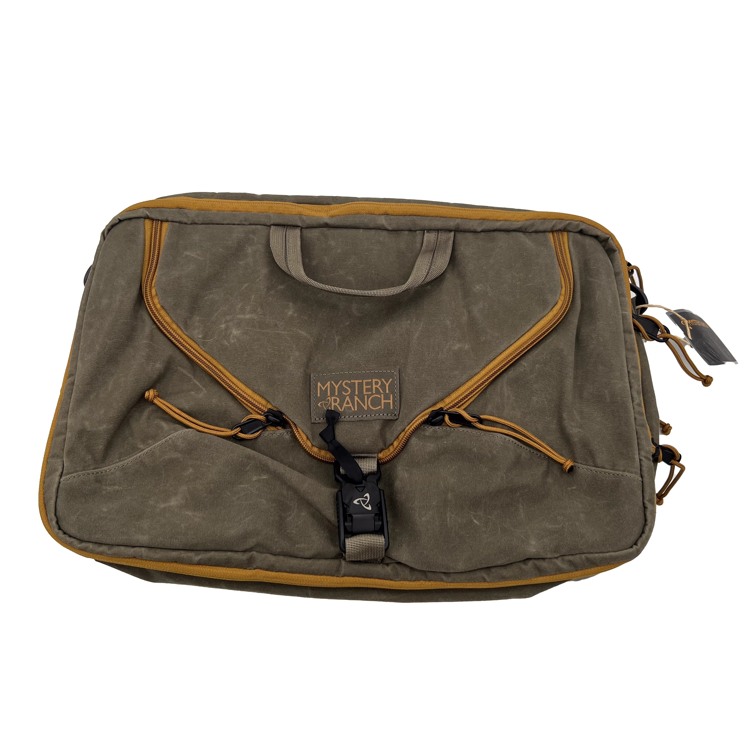 Mystery Ranch 3-Way 22L Expandable Briefcase Bags, Wood Waxed