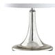preview thumbnail 8 of 46, Ames 25.5" Glass Teardrop LED Table Lamp, Mercury Silver/Chrome (Set of 2) by JONATHAN Y