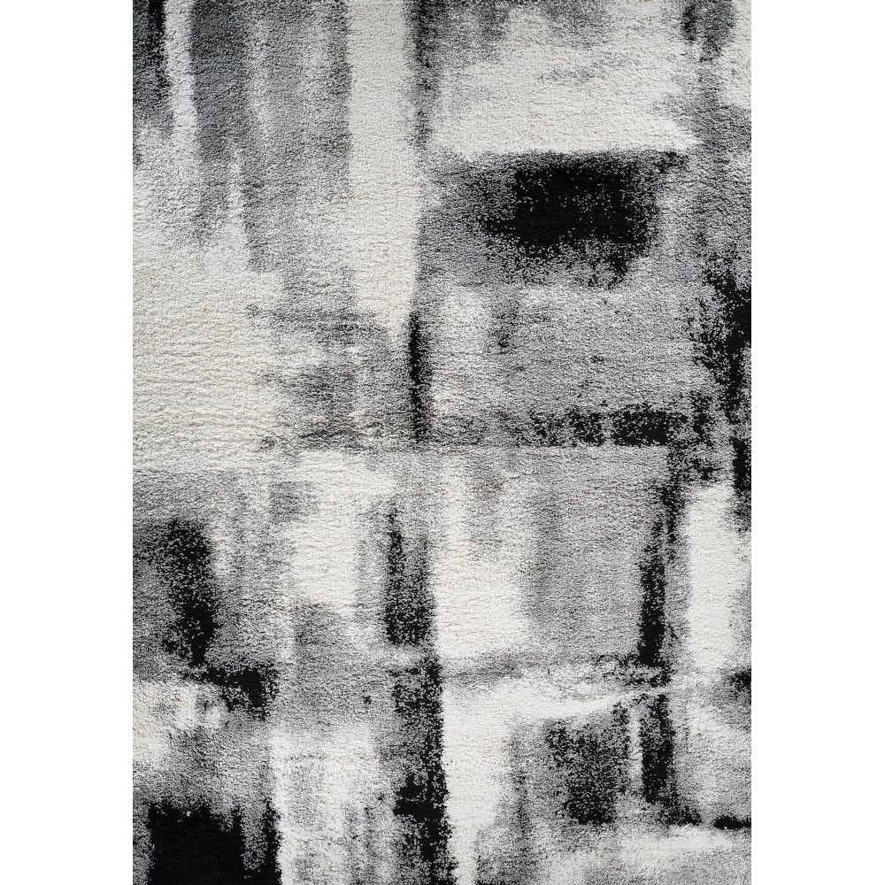 Noori Rug Lux Walsh Abstract Modern 2-inch Thick Shag Rug