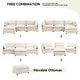preview thumbnail 62 of 150, Corduroy Sectional Sofa with Removable Ottomans & Ultra-soft Cushions for Living Room & Bedroom