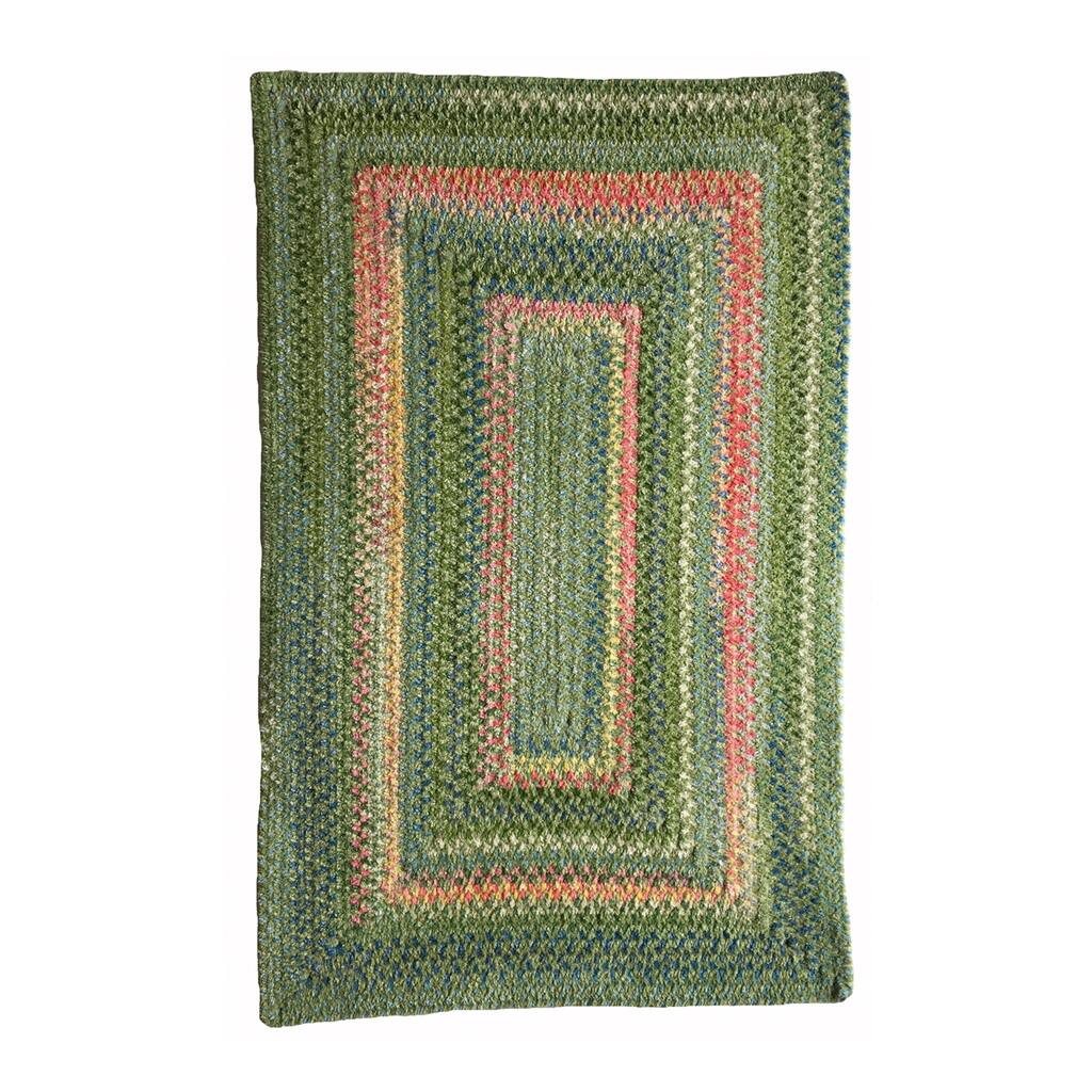 Bailey Greenhouse Concentric Rectangle Braided Rug - 7' x 9 ...
