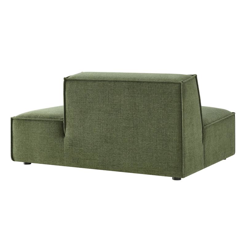 Restore Performance Fabric Upholstered Right-Facing Armless Modular Chaise