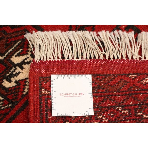 Red Area Rug 329286 3'3 x 4'11 eCarpet Gallery Bordered