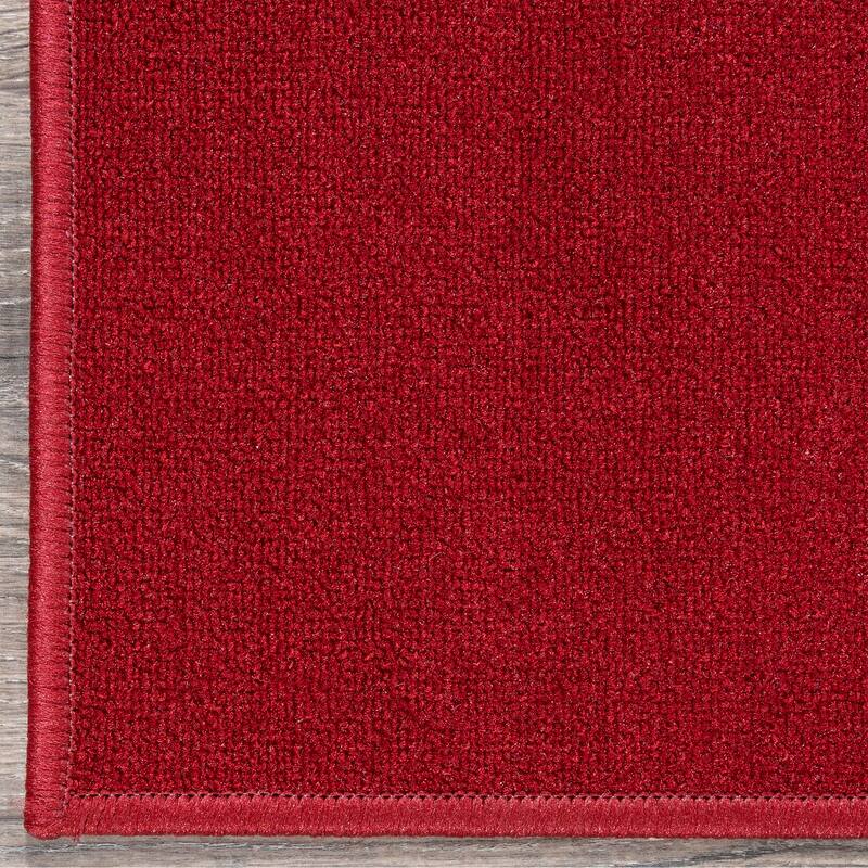 Sweet Home Stores Solid Aisle Hallway Kitchen Non-Slip Runner Rug